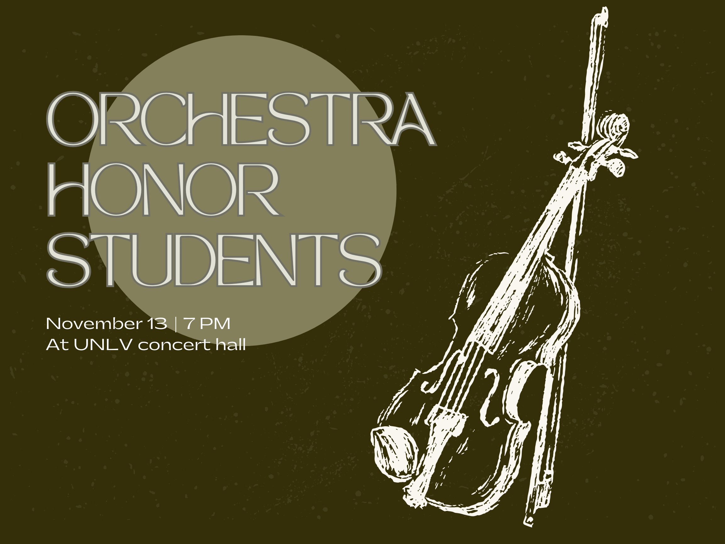 Honor Orchestra Students