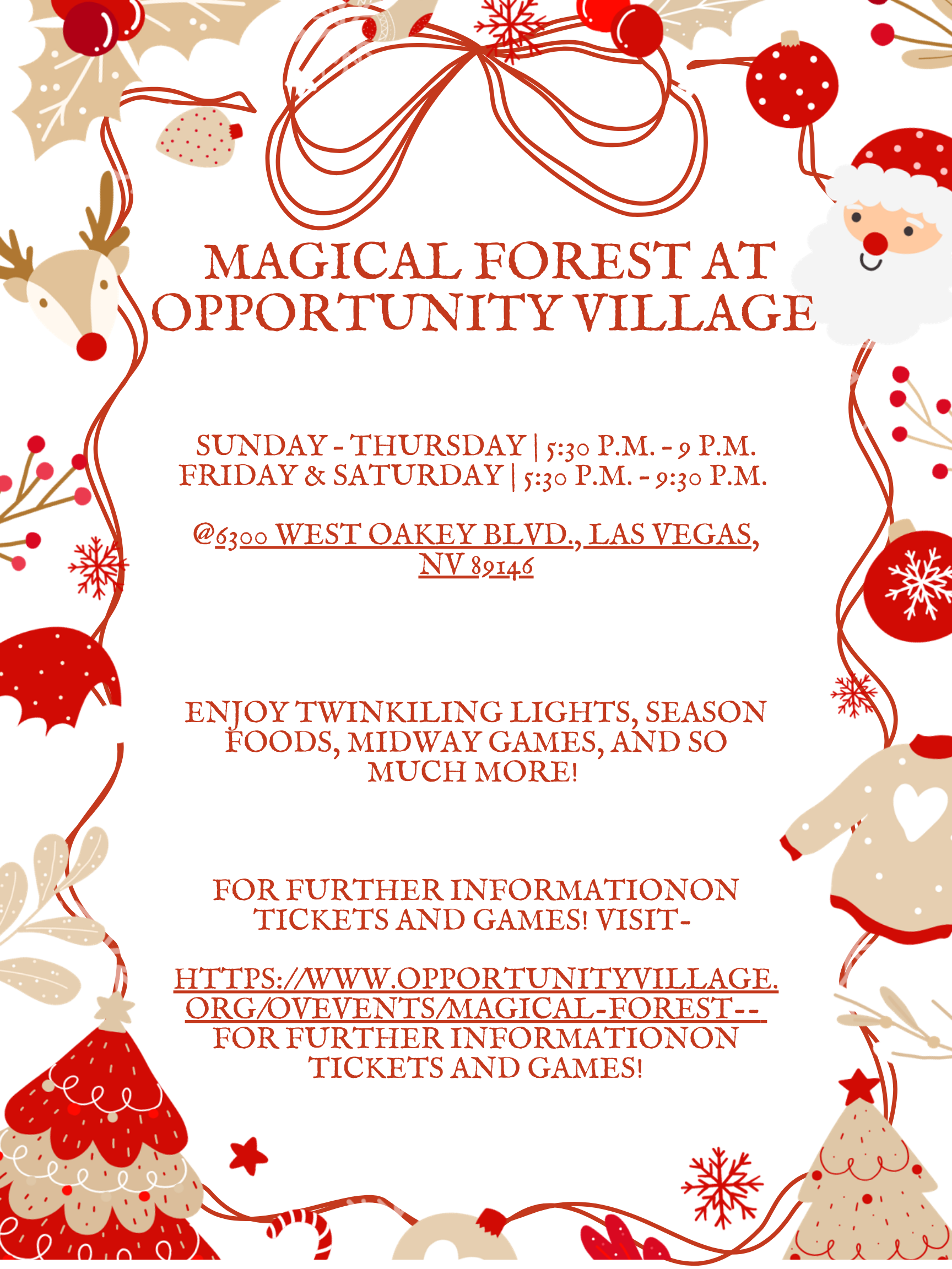Magical Forest At Opportunity Village