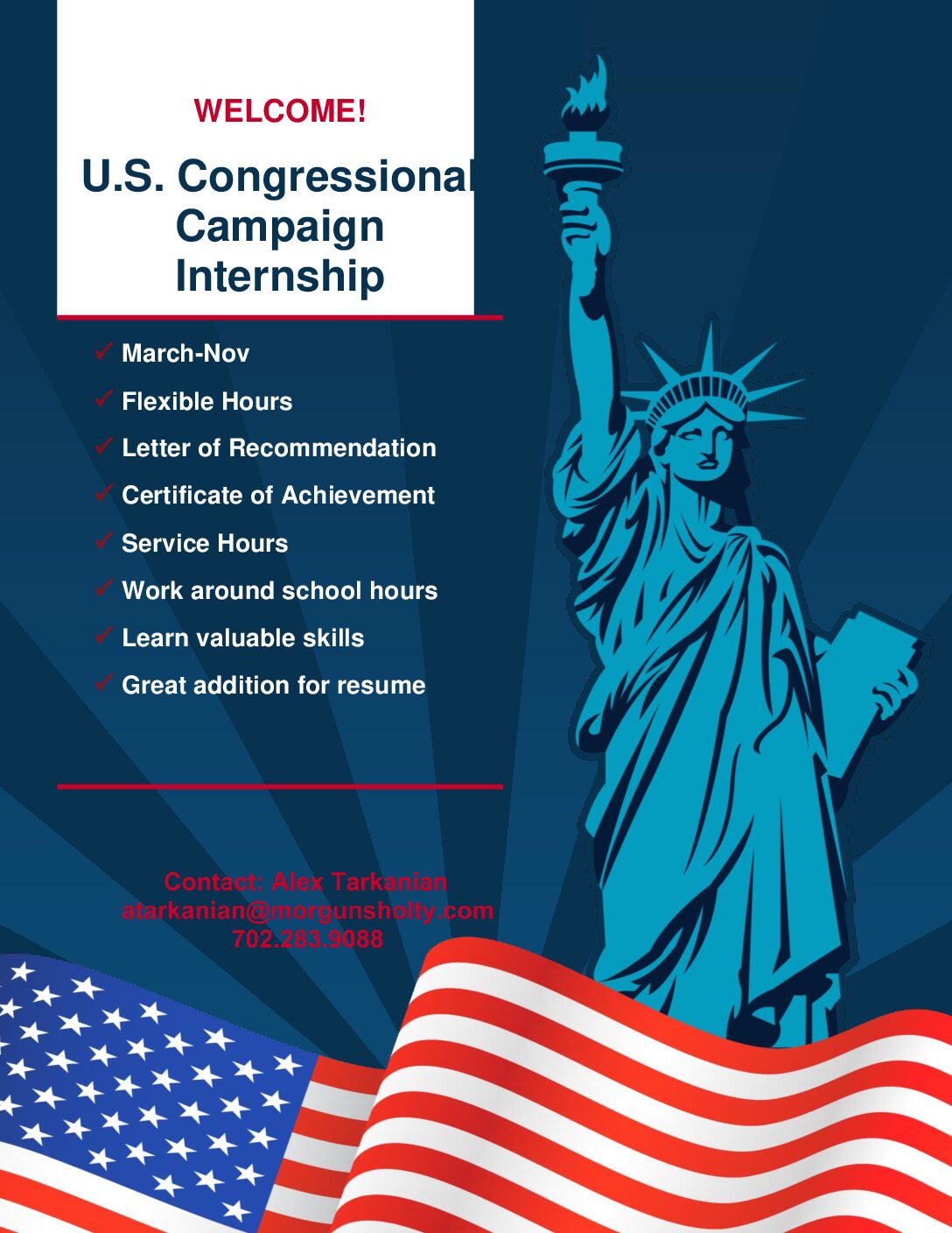 U.S Congressional Campaign Internship
