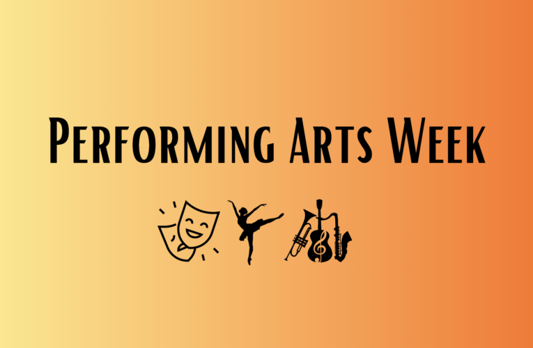 Performing Arts Concert Schedule