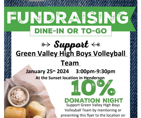 Men’s Volleyball Fundraisers
