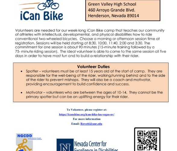 iCan Bike Event