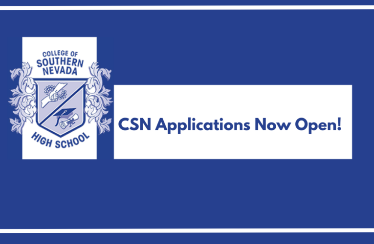 CSN High school Application