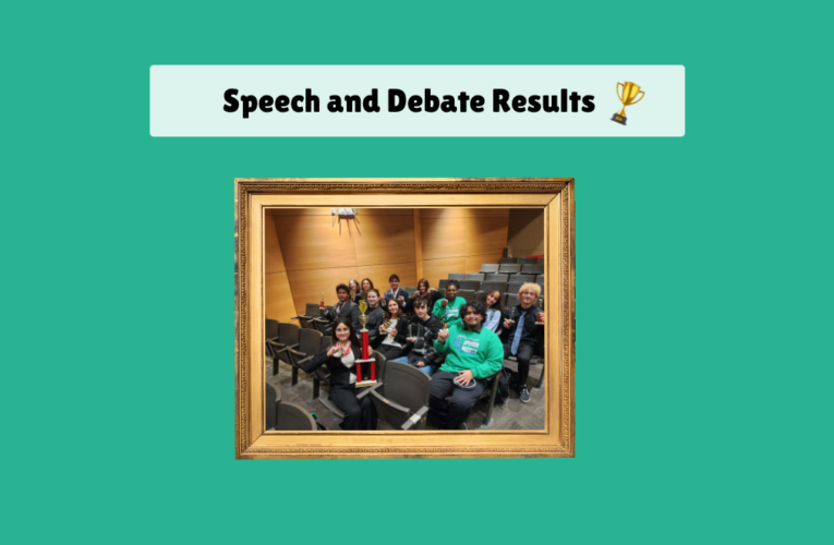 Speech and Debate Results