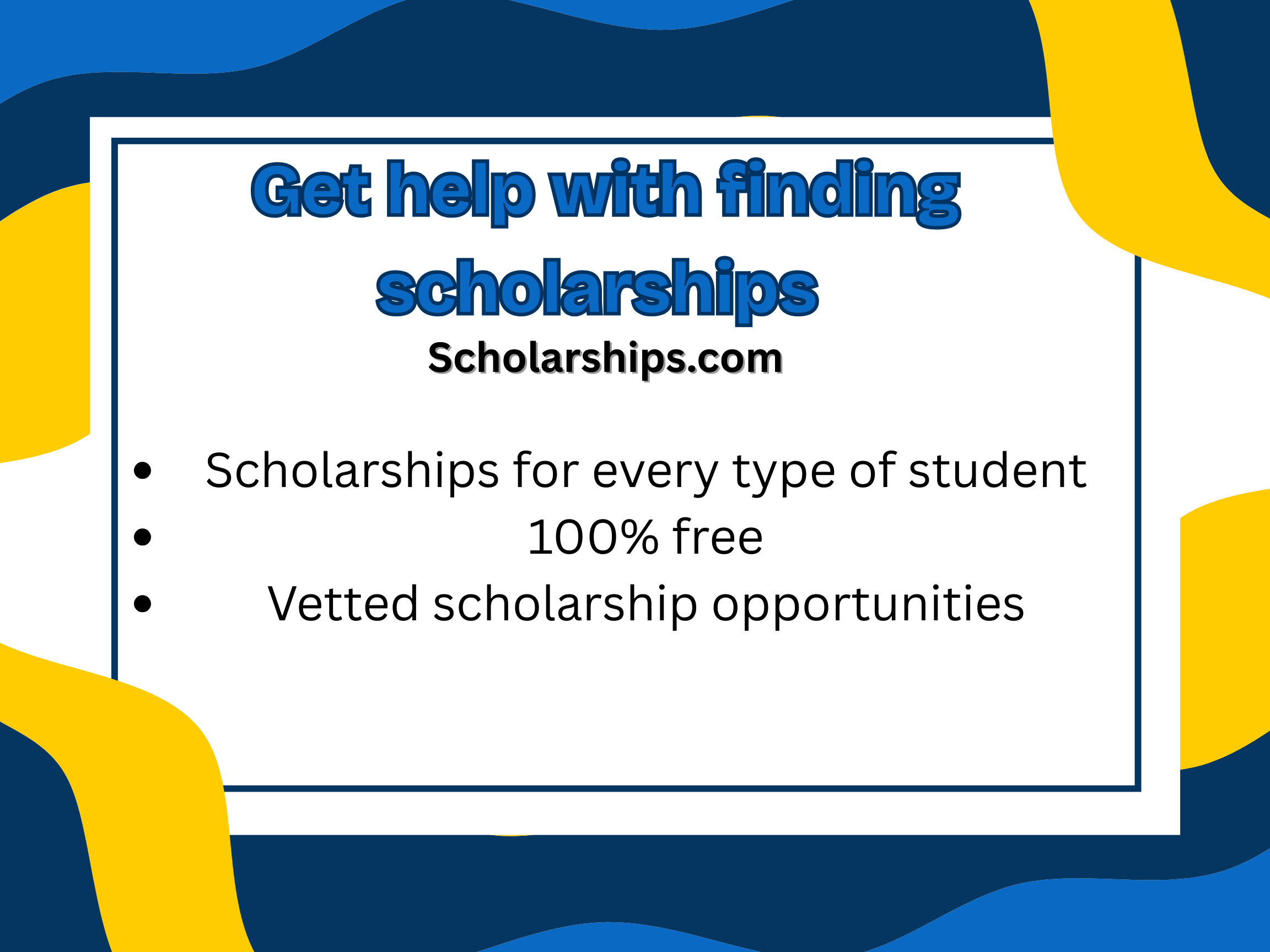 Find Scholarships for College