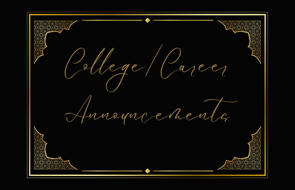 College/Career Announcements