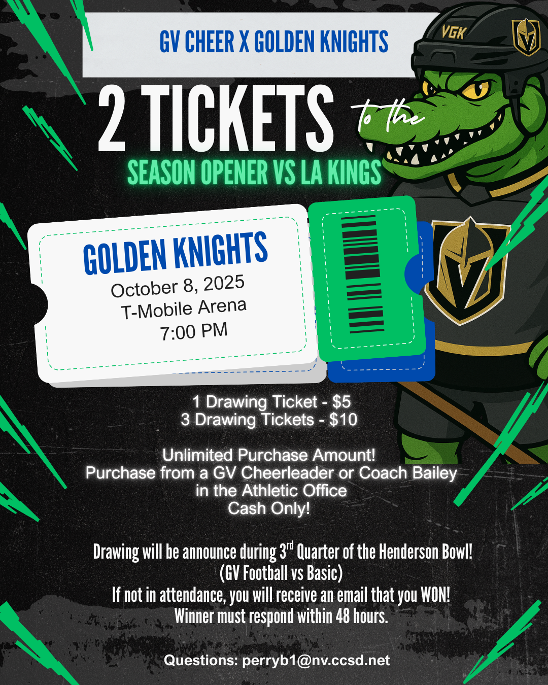 GV Cheer x Golden Knights