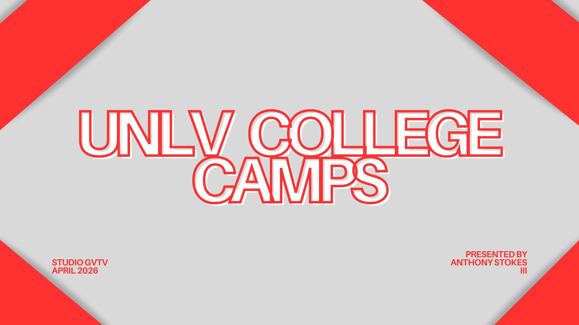 UNLV College Camps